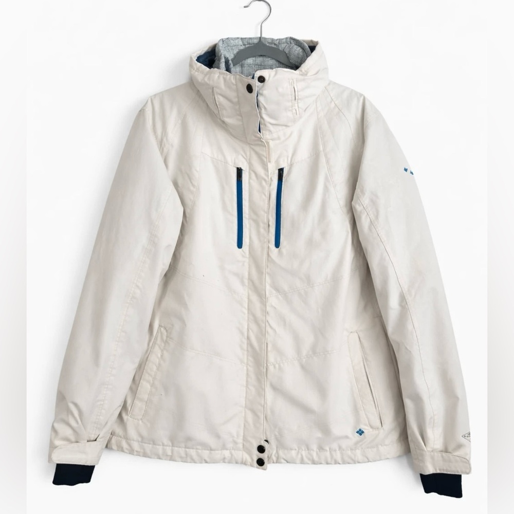 Vintage Columbia Womens  Whirlibird Interchange Jacket XL White
